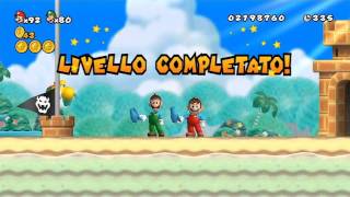 New Super Mario Bros Wii  100 Walkthrough Coop ITA  Parte 08 di 19 [upl. by Lauryn623]