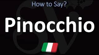 How to Pronounce Pinocchio CORRECTLY [upl. by Yerffe]