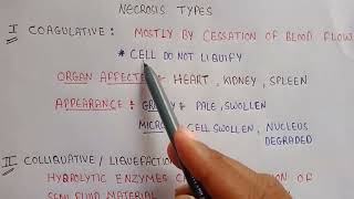 coagulative necrosis  coagulative necrosis appearance  types of necrosis pathophysiology [upl. by Dreda]