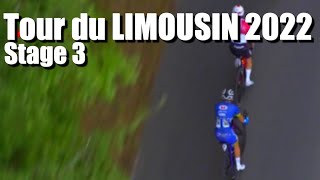 Tour du Limousin 2022  Stage 3  Donzenac  Malemort 1817km [upl. by Possing75]