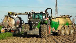 Fendt 1050 Vario  Samson PG25 und CM 75 beim Gülle fahren [upl. by Severn361]