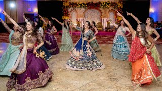 Sangeet Dance by Bride amp Bridesmaids I Indian Wedding I ShivKiDharti [upl. by Trevethick379]