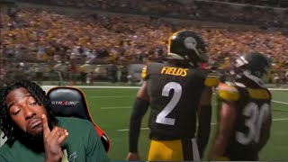 Fields Official Qb 1 quotLA Chargers vs Pittsburgh Steelers  2024 Week 3 Game Highlightsquot REACTION [upl. by Amabel]