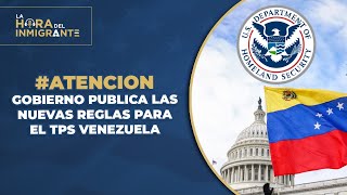 Nuevas reglas para el TPS para venezolanos [upl. by Yrrum158]