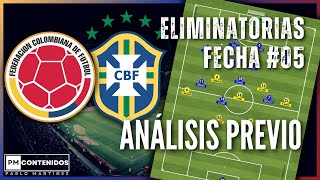 Colombia vs Brasil  Análisis Previo  Eliminatorias CONMEBOL [upl. by Manbahs]