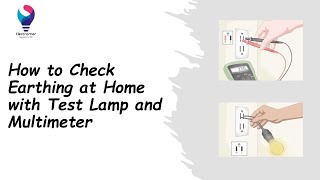 How to Check Earthing at Home with Test Lamp and Multimeter [upl. by Anyl850]