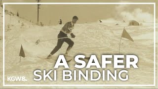 Portland man invented selfrelease ski bindings 85 years ago [upl. by Nailimixam443]