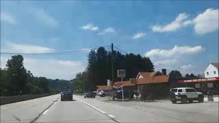 Lincoln Highway Westbound Video 11 Ligonier to Latrobe PA [upl. by Ilrebmik]