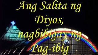 ANG SALITA NG DIYOS EL SHADDAI GOSPEL CHOIR LYRICS [upl. by Nohsav]