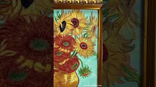 Still Life Vase with Twelve Sunflowers Oil Painting  Vincent van Gogh [upl. by Toma]