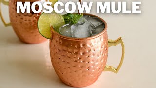 How to Make a Moscow Mule  Cocktails For Beginners [upl. by Imis]