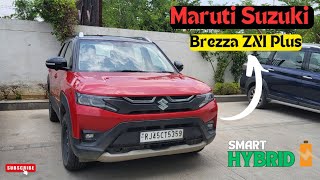 Mini Range Rover 😍 2024 Maruti Suzuki Brezza Zxi Plus Smart Hybrid Review 🔥✅ [upl. by Flowers]