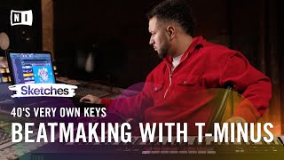 How to Make a Beat with TMinus ft 40s VERY OWN amp KOMPLETE NOW  Native Instruments [upl. by Nylloh]