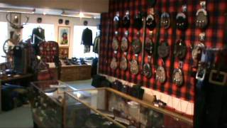 Chisholms Kiltmakers of Inverness in Scotland [upl. by Tarra299]