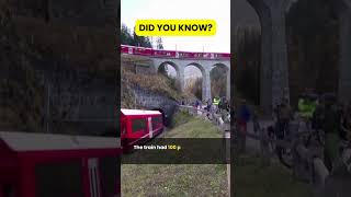 Swiss Train Worlds Longest Passenger Train In Switzerland  Did You Know [upl. by Ainimre481]