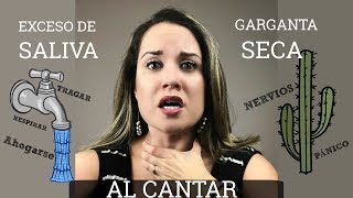 Soluciones para la RESEQUEDAD en la garganta y exceso de SALIVA al cantar  Dra Voz Q amp A [upl. by Gowon]