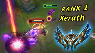 Outstanding Performance From Rank 1 Xerath on a 1000LP Match [upl. by Allcot]