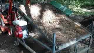 Dirt Topsoil Compost Screener Sifter [upl. by Artined]