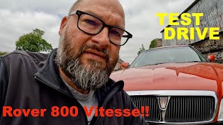 Test Drive Rover 800 VITESSE Sport [upl. by Nahgeam]