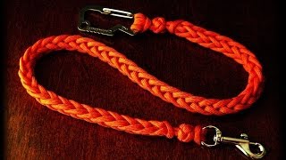 How to make a twopeg spool knit paracord lanyard [upl. by Isolda]