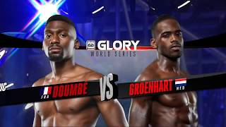 FULL MATCH  Cedric Doumbé vs Murthel Groenhart  Welterweight Title Fight GLORY 44 Chicago [upl. by Trilbi746]