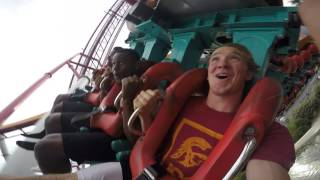 Knotts Berry Farm Rides with GoPro [upl. by Eliason208]