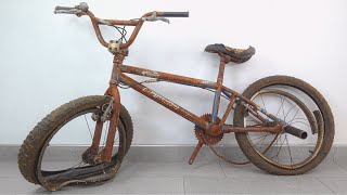 Restoration BMX Bicycle  Complete Process [upl. by Shel356]