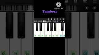 Taqdeer title ❤️❤️🎹 piano [upl. by Elleiand]