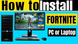 How to Download and Install Fortnite on Your PC  Easy and Quick Tutorial [upl. by Benjie]