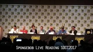 Spongebob Live Reading San Diego ComicCon 2017  Almost Full Set [upl. by Lavery273]