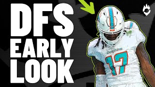 Week 1 NFL DFS Early Look  NFL DFS Strategy [upl. by Ennylyak474]