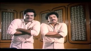 Ravichandran and Ambarish Nonstop Comedy Videos  Comedy Scenes of Kannada Movies [upl. by Ahtanoj555]