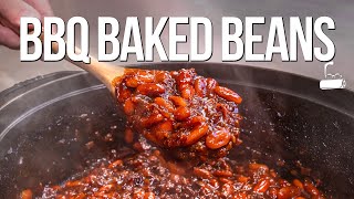 PROPER SOUTHERN BAKED BEANS MAYBE THE BEST BBQ SIDE DISH  SAM THE COOKING GUY [upl. by Malsi]