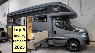 Top 5 luxury campers for 2025 [upl. by Colston330]