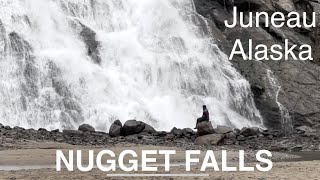 A quick hike to Nugget Falls in Juneau Alaska [upl. by Ellenwad]