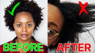 5 Uncommon Reasons NOT to TEXTURIZE your 4c Hair Youll be surprised [upl. by Afirahs809]