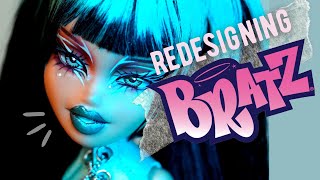 REDESIGNING an 18YR BRATZ doll series relaxing [upl. by Oznerol]