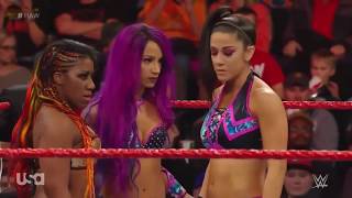 The Riott Squad vs BayleySasha Banks amp Ember Moon WWE Raw December 31st 2018 [upl. by Golter]