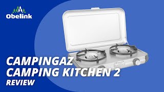 Campingaz Camping Kitchen 2 kooktoestel review  Obelink [upl. by Brainard87]