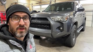 Bilstein 5100 to level a 5th gen Toyota 4Runner [upl. by Aicel]