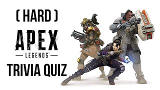 Apex Legends Trivia Quiz  Hard Difficulty [upl. by Jourdan563]