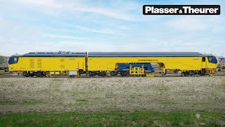 Tamping with the 093X – Plasser amp Theurer [upl. by Nemajneb269]