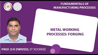 Metal Working Processes Forging [upl. by Eaneg695]