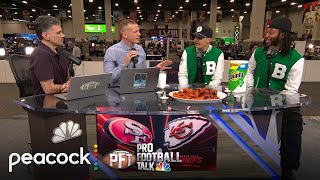 Aidan O’Connell Jakobi Meyers detail HC change Full Interview  Pro Football Talk  NFL on NBC [upl. by Ralina]