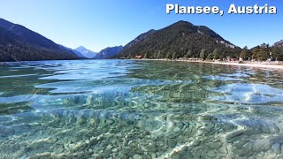 Plansee Austria  Incredible Clear Water  Beautiful Landscape [upl. by Hegyera]