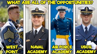 Every US Military Service Academy Explained What are they like [upl. by Ysnap848]