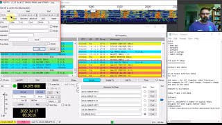 FT8 in 3 min  QSO Setup Config with WSJTX and Yaesu FT891 [upl. by Treiber]