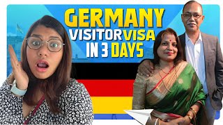 My parents got schengen visa in just 3 days Complete guide for family visit Visa [upl. by Htidra971]