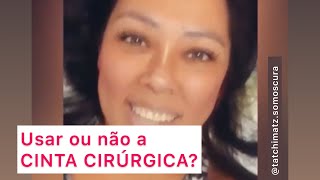 Benefícios do Uso da Cinta Pós Cirúrgica na recuperação de Histerectomia ou Cirurgia Abdominal [upl. by Tillion]