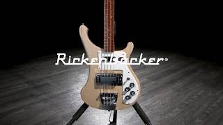 Rickenbacker 4003S Bass Guitar Mapleglo  Gear4music demo [upl. by Erma]